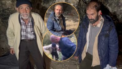 والده لم يره منذ سنوات.. لقاء رجل عاش في مغارة بأولوداغ